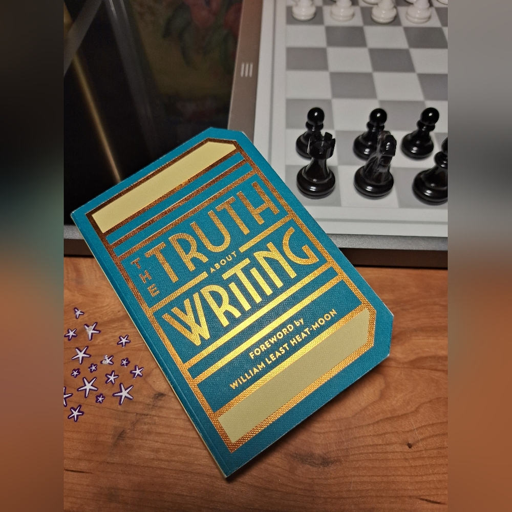 Teal and Gold Book 'The Truth About Writing'